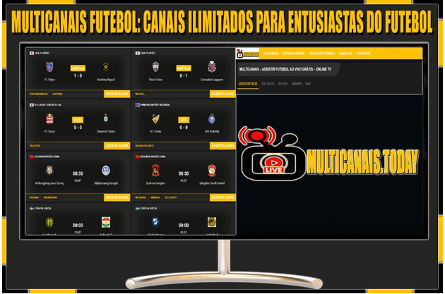Multicanais Ai: Melhor fonte online de partidas de futebol ao vivo - Jornal  de Brasília